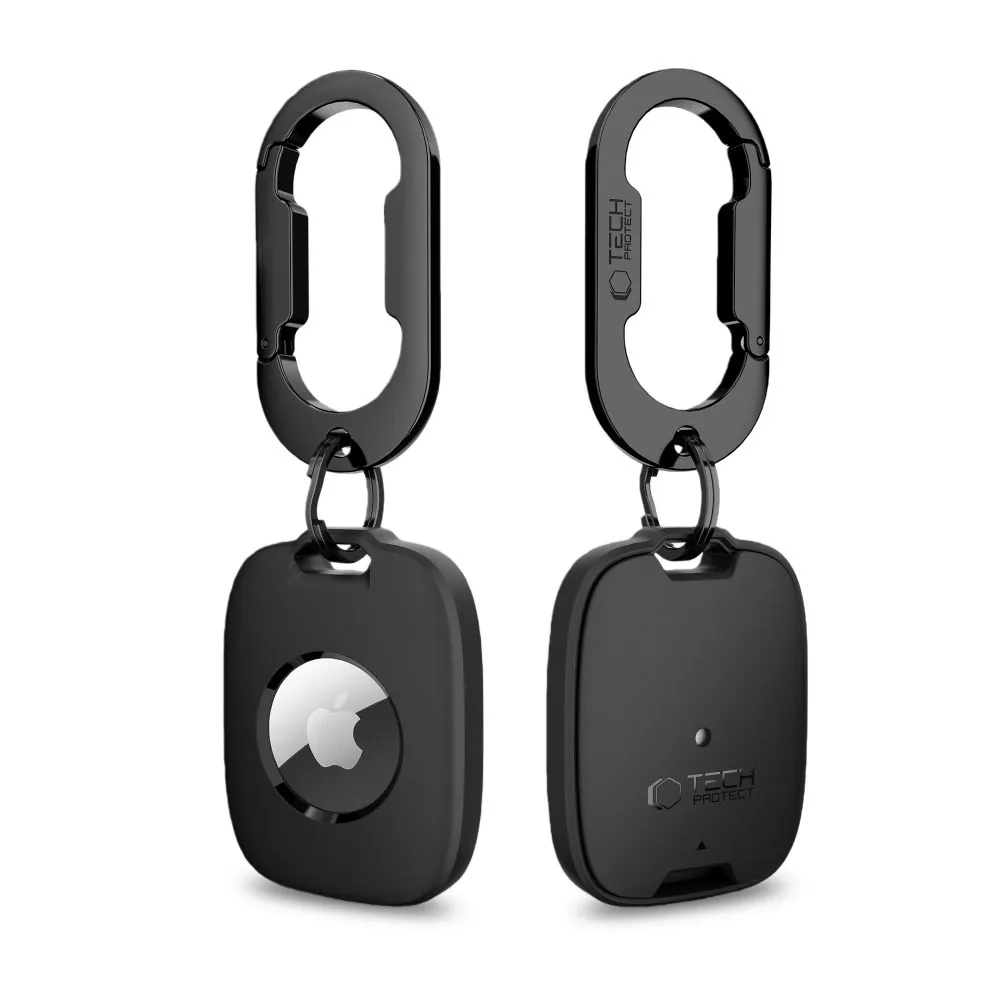 Kryt Tech-Protect Velar Apple AirTag 1 / 2 Black