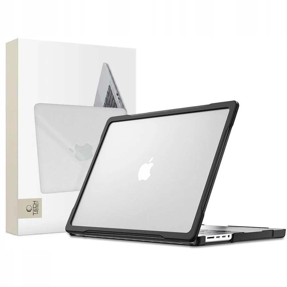 Kryt Tech-Protect Velar Apple MacBook Pro 16 M1-M5 / M5 Pro / M5 Pro Max 2021-2026 Black/matte Clear