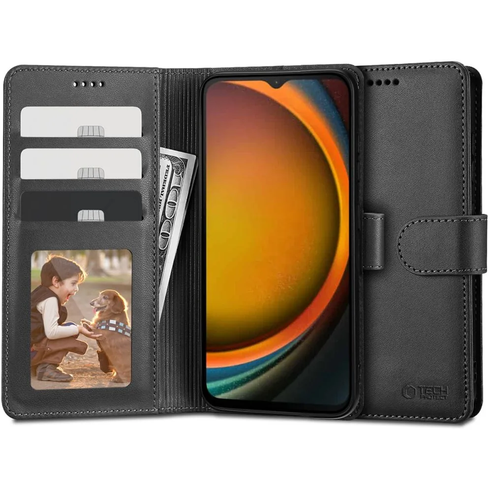 Knížkové pouzdro Tech-Protect Wallet Galaxy Xcover 7 Black