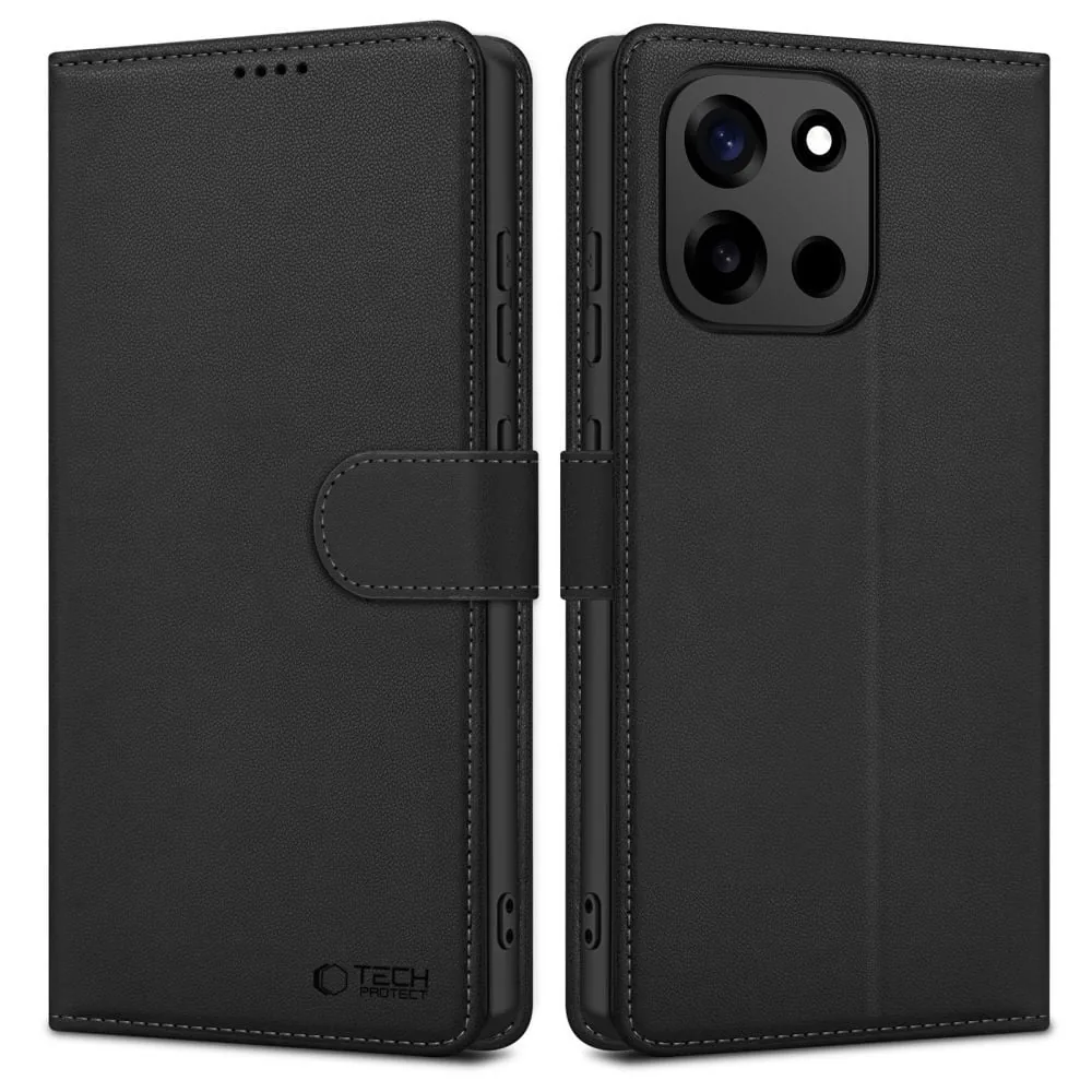 Knížkové pouzdro Tech-Protect Wallet OnePlus Nord 6 Black