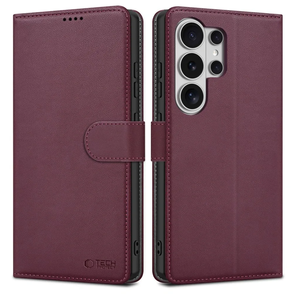 Knížkové pouzdro Tech-Protect Wallet Samsung Galaxy S26 Ultra Mulberry
