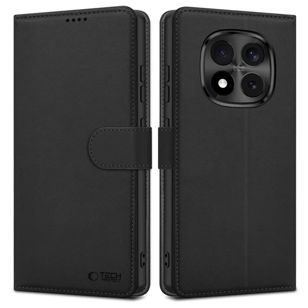 Knížkové pouzdro Tech-Protect Wallet Xiaomi Redmi Note 15 Pro+ Plus 5G Matte Black