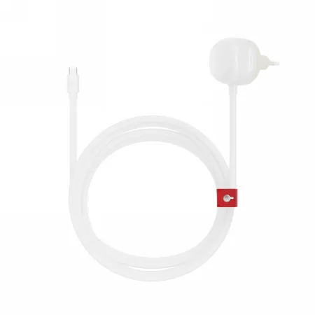 Síťová nabíječka Twelve South PowerCord EU 30W with 3m USB-C Cable (white/dune)
