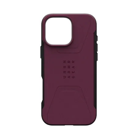 Kryt UAG Urban Armor Gear Civilian Apple iPhone 16 Pro Max MagSafe (bordeaux)