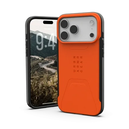 Kryt UAG Urban Armor Gear Civilian MagSafe Apple iPhone 17 Pro Max (orange)