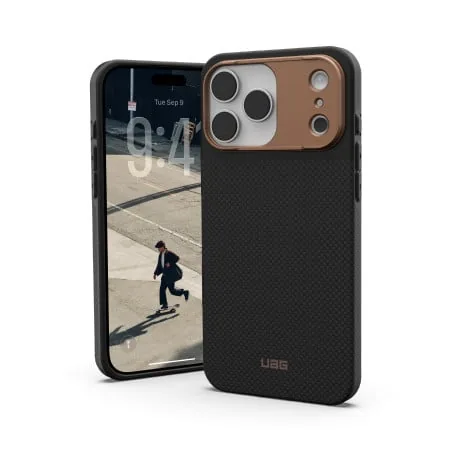 Kryt UAG Urban Armor Gear Fibr Armr MagSafe Apple iPhone 17 Pro Max (kevlar graphite / bronze)