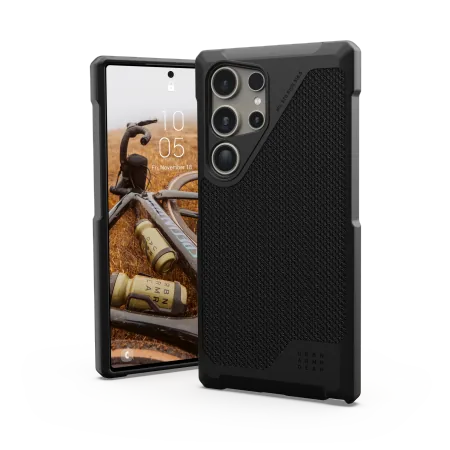 Kryt UAG Urban Armor Gear Metropolis LT Magnet Samsung Galaxy S24 Ultra 5G kevlar-black