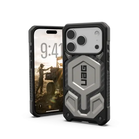 Kryt UAG Urban Armor Gear Monarch Pro Apple iPhone 17 Pro MagSafe (titanium)