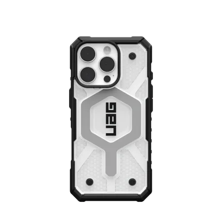 Kryt UAG Urban Armor Gear Pathfinder Clear Apple iPhone 16 Pro MagSafe (ice/black)
