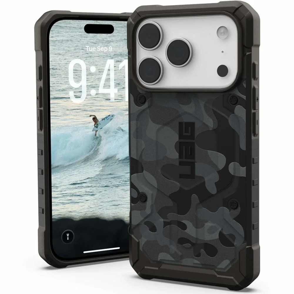 Kryt UAG Urban Armor Gear Pathfinder MagSafe Apple iPhone 17 Pro (midnight camo SE)