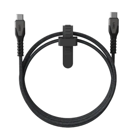 UAG Urban Armor Gear Rugged Cable USB-C / USB-C 60W 1.5m (black / gray)