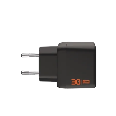 Síťová nabíječka UAG Urban Armor Gear SRGE Charger 30W, USB-A, USB-C (black)