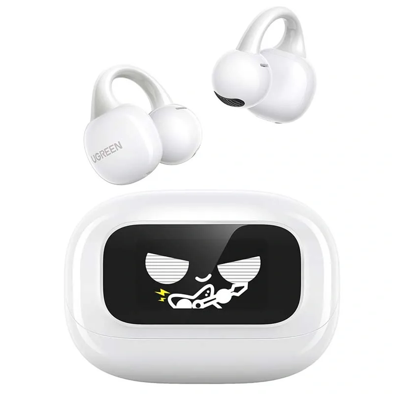 Sluchátka UGREEN ClipBuds WS208 Wireless In-Ear  (White)