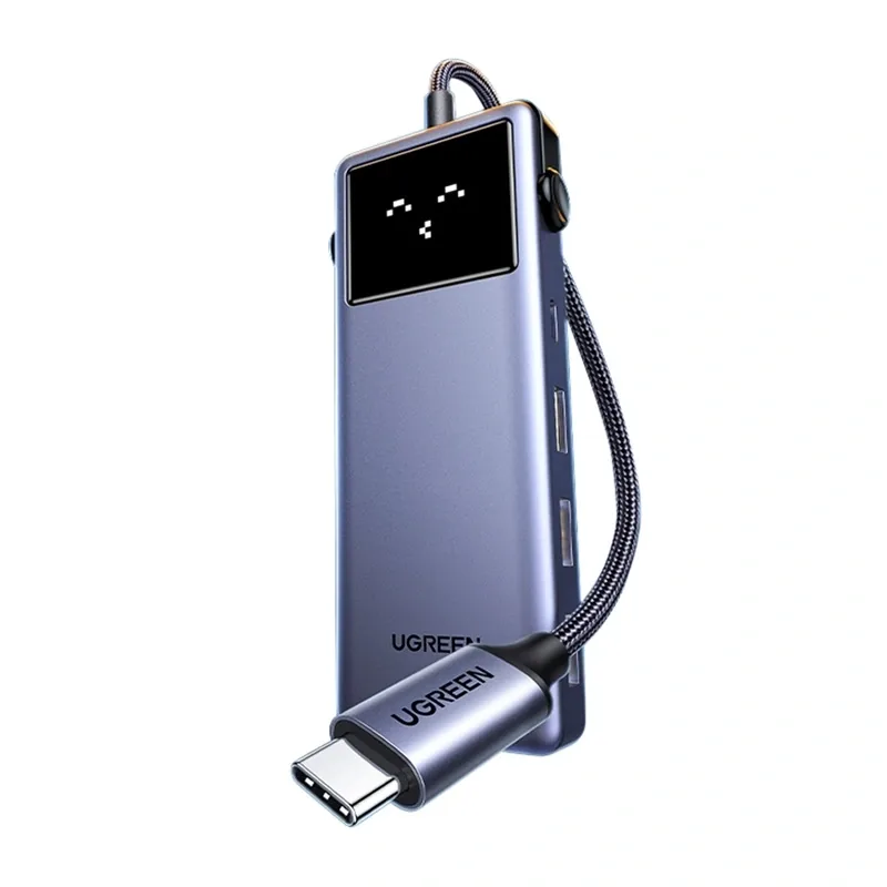 Kryt UGREEN CM888 Uno Hub USB-C / USB-C 3.2 Gen1, PD 85W, HDMI 4K@60Hz, USB-A 3.0