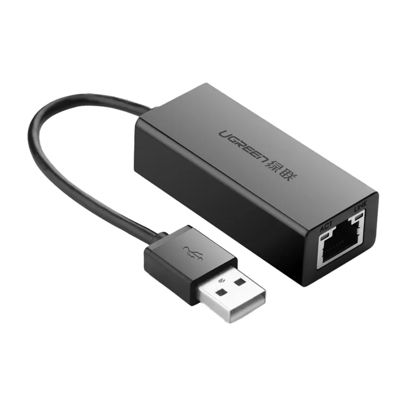 UGREEN CR110 USB-C / RJ45 Ethernet Adapter 100Mbps (black)