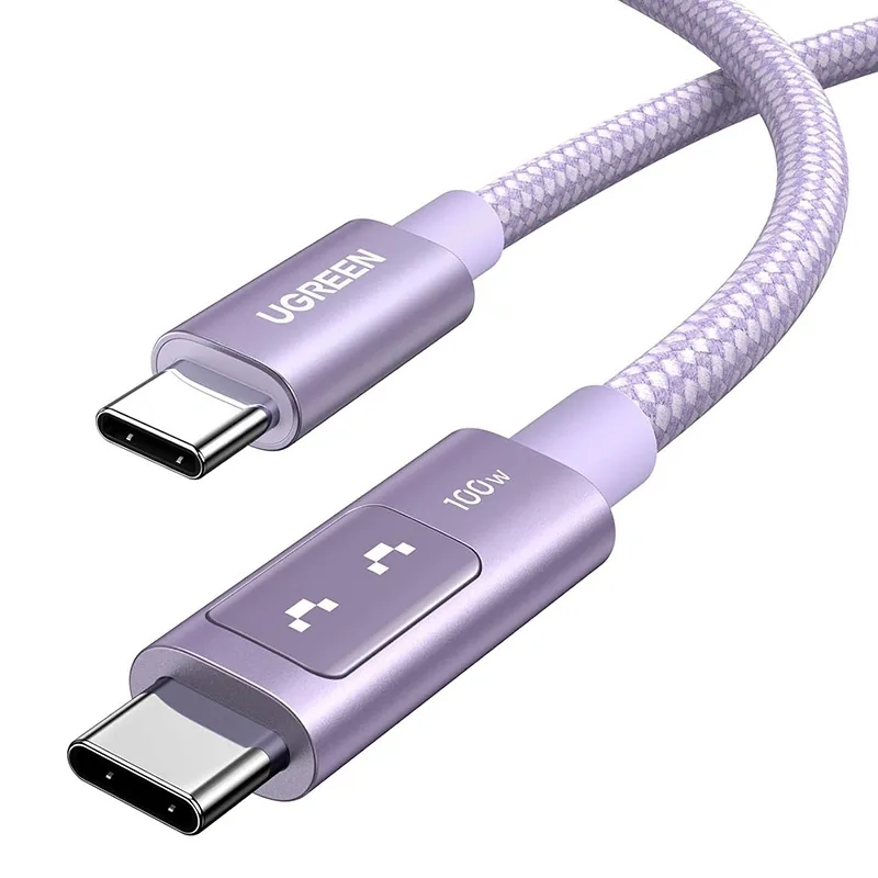 UGREEN Uno L509 USB-C / USB-C 100W 2m purple cable