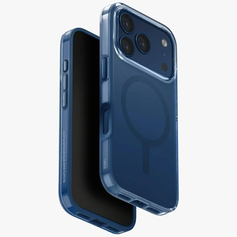 Kryt UNIQ Clario Apple iPhone 17 Pro Magclick Charging blue
