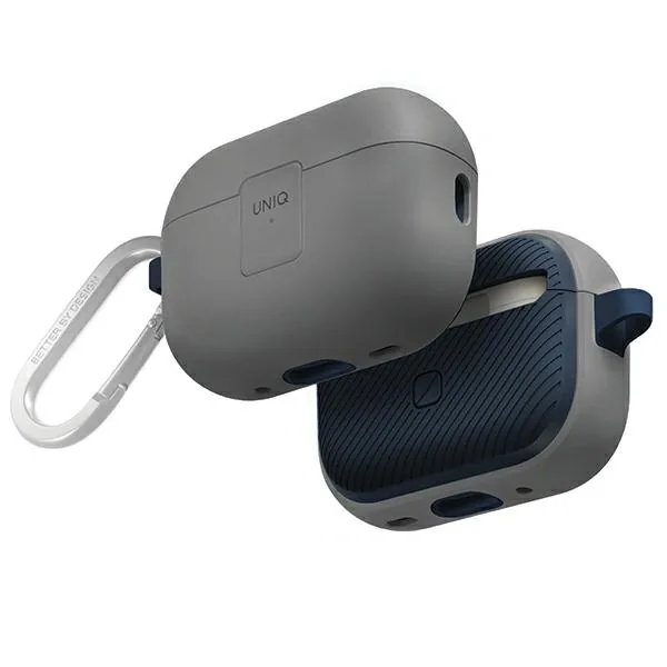 Kryt UNIQ Clyde Lock Case Apple AirPods Pro 2 chalk grey-marine blue