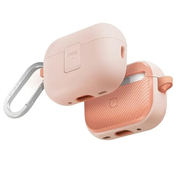 Kryt UNIQ Clyde Lock Case Apple AirPods Pro 2 light pink-crepe pink