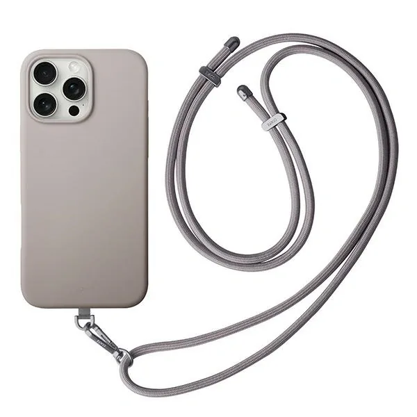 Kryt UNIQ Coehl Creme Apple iPhone 16 Pro Magnetic Charging grey