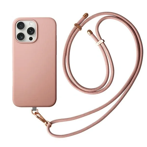 Kryt UNIQ Coehl Creme Apple iPhone 16 Pro Magnetic Charging pink
