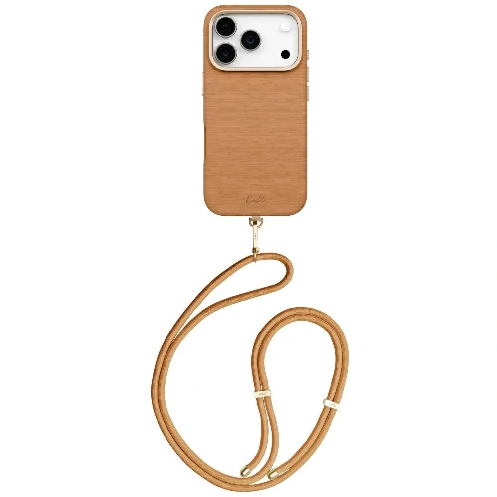 Kryt UNIQ Coehl Mirelle Apple iPhone 17 Pro Magnetic Charging brown