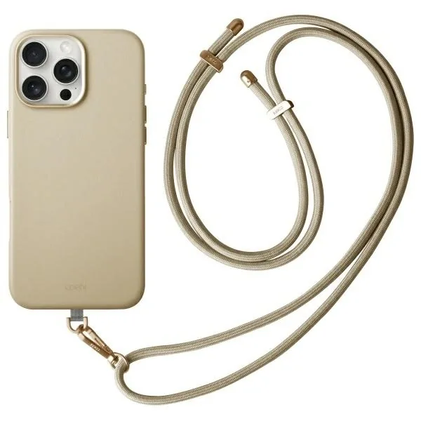 Kryt UNIQ Coehl Muse Apple iPhone 16 Pro Max Magnetic Charging cream