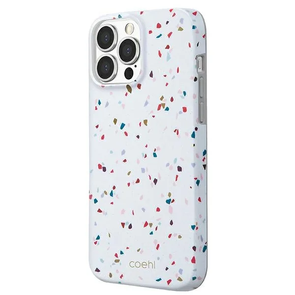 Kryt UNIQ Coehl Terrazzo Apple iPhone 13 Pro Max natural white