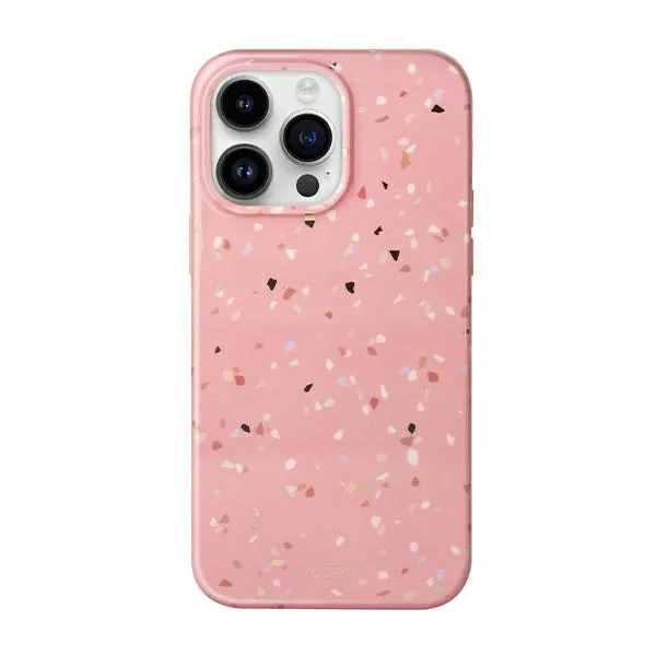 Kryt UNIQ Coehl Terrazzo Apple iPhone 14 Pro coral pink
