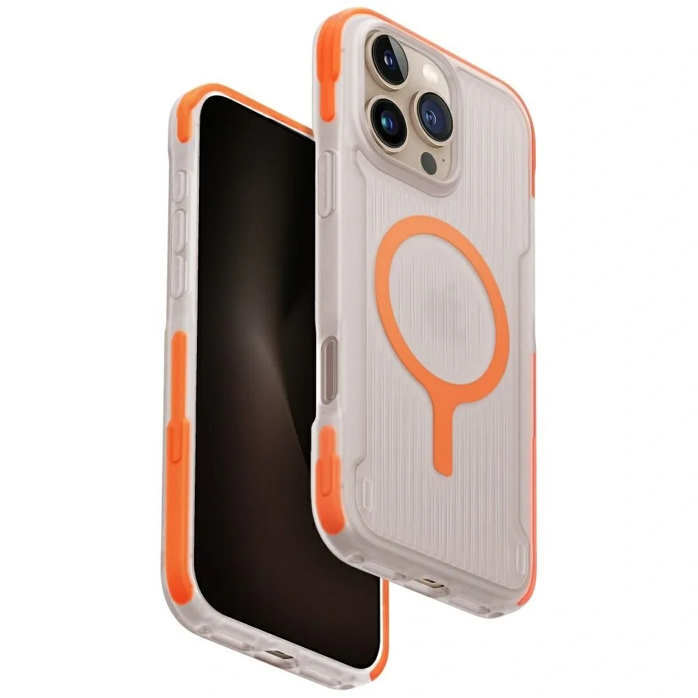 Kryt UNIQ Combat Active Apple iPhone 16 Pro Max Magclick Charging orange