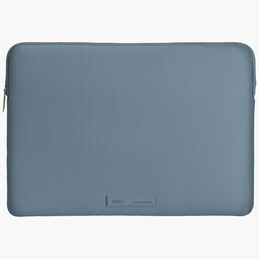 Kryt UNIQ Cyprus Ridge Edition Laptop Sleeve 14" water-resistant neoprene blue