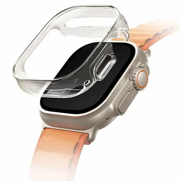Kryt UNIQ Garde case Apple Watch Ultra 49mm transparent/dove clear