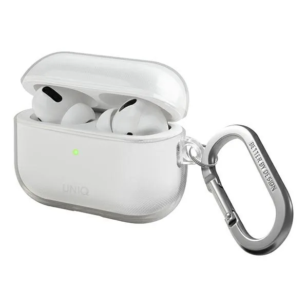 Kryt UNIQ Glase Apple AirPods Pro 2 glossy clear