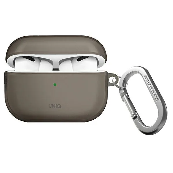 Kryt UNIQ Glase Apple AirPods Pro 2 glossy smoke