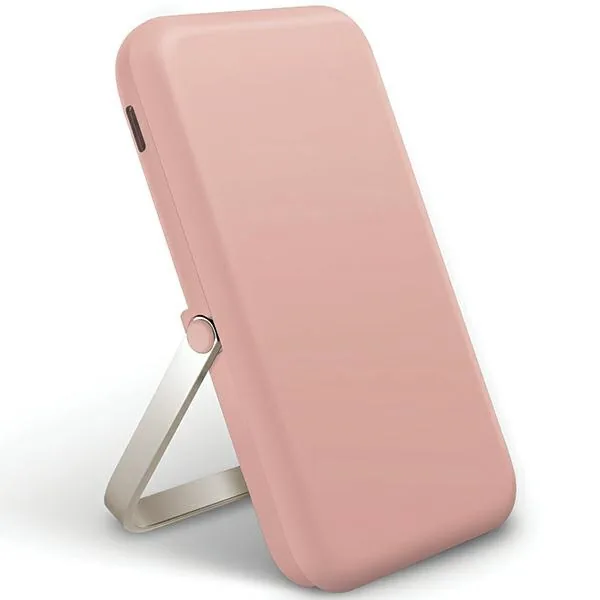 UNIQ Hoveo 5000mAh USB-C 20W PD Fast charge Wireless Magnetic blush pink