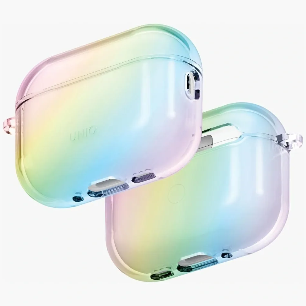 Kryt UNIQ Iridescia Apple AirPods Pro 3 Hang Case holo quartz