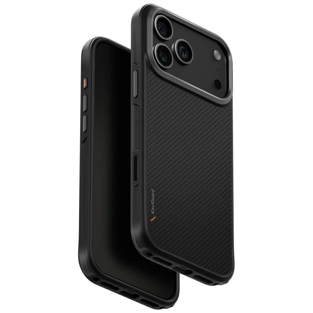 Kryt UNIQ Keva Apple iPhone 17 Pro Max MagClick Charging black