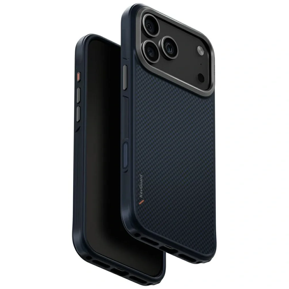 Kryt UNIQ Keva Apple iPhone 17 Pro Max Magclick Charging blue