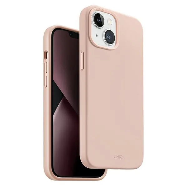 Kryt UNIQ Lino Apple iPhone 14 Plus / 15 Plus blush pink