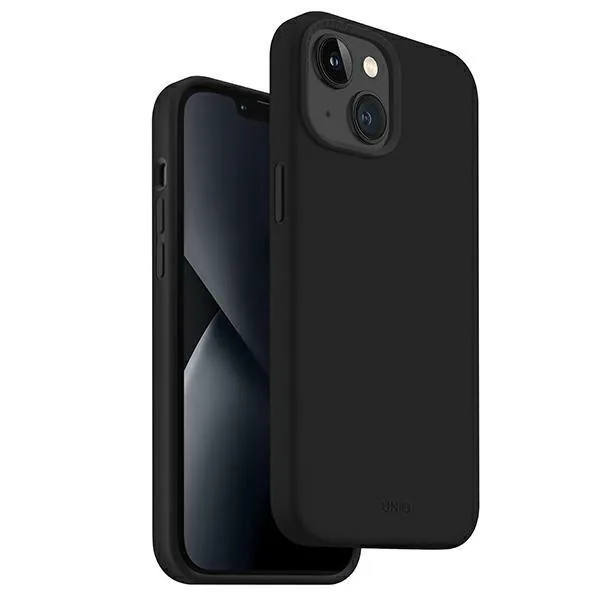 Kryt UNIQ Lino Apple iPhone 14 Plus / 15 Plus midnight black