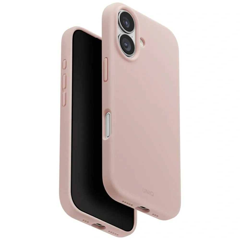 Kryt UNIQ Lino Apple iPhone 17 Magclick Charging pink