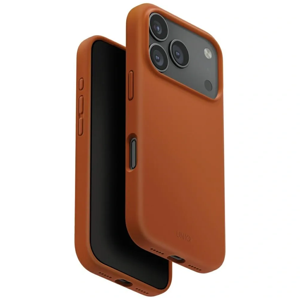 Kryt UNIQ Lino Apple iPhone 17 Pro Magclick Charging orange
