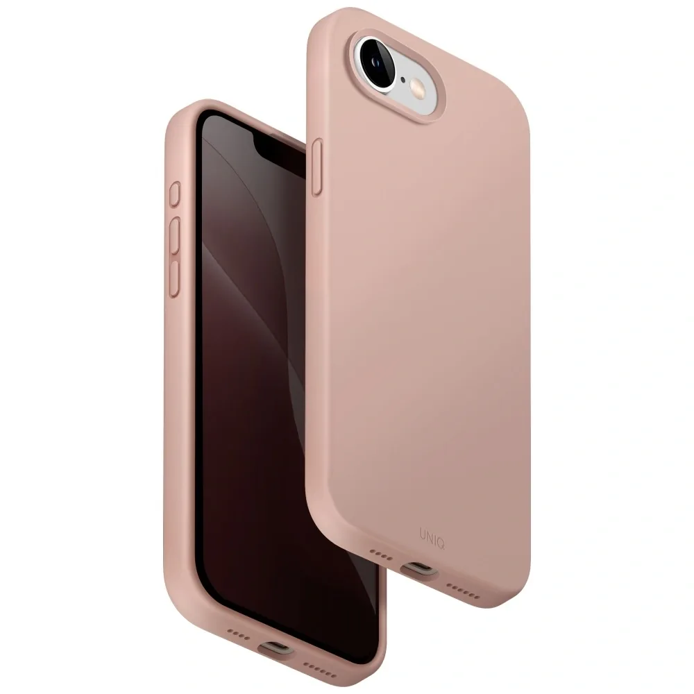 Kryt UNIQ Lino Apple iPhone 17e / 16e Magclick Charging pink