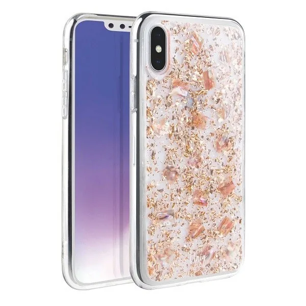 Kryt UNIQ Lumence Clear Apple iPhone XS Max rose gold