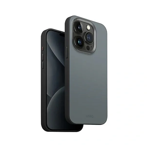 Kryt UNIQ Lyden DS Apple iPhone 15 Pro Max Magclick Charging washed blue-black