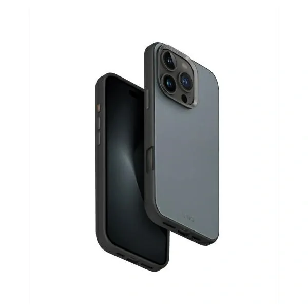Kryt UNIQ Lyden DS Apple iPhone 16 Pro Magclick Charging washed blue-black