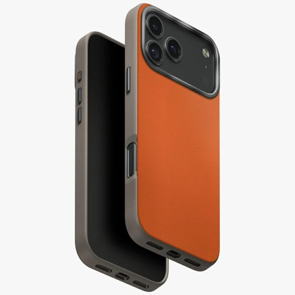 Kryt UNIQ Lyden DS Apple iPhone 17 Pro Max MagClick Charging orange/grey