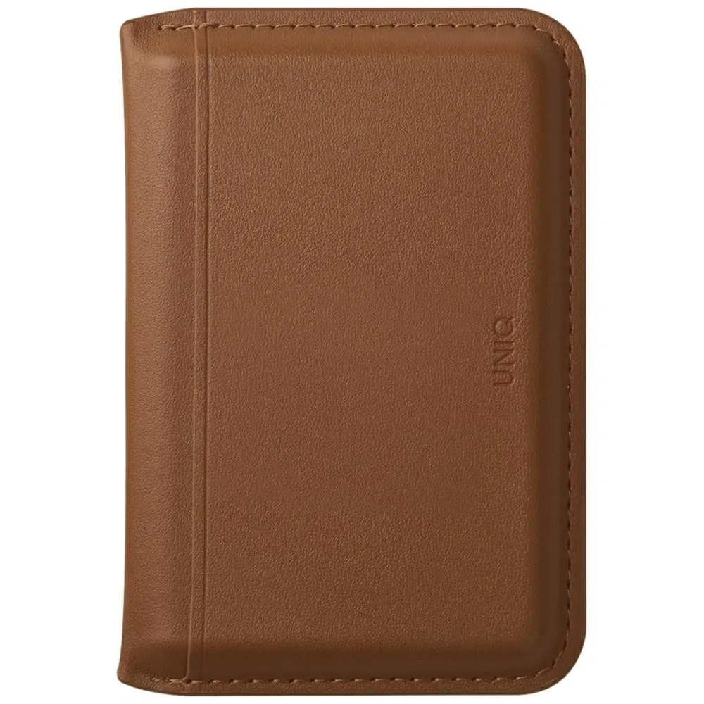 Knížkové pouzdro UNIQ Lyden DS magnetic RFID wallet phone stand caramel