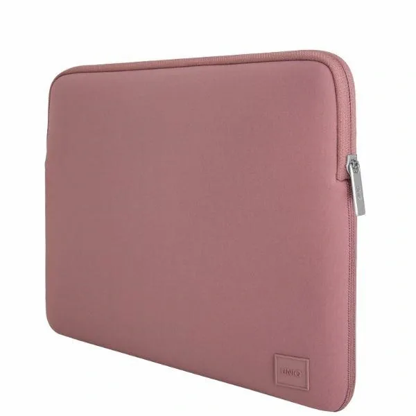 Kryt UNIQ neoprene laptop Sleeve 14" Cyprus Water-Resistant Peony Pink