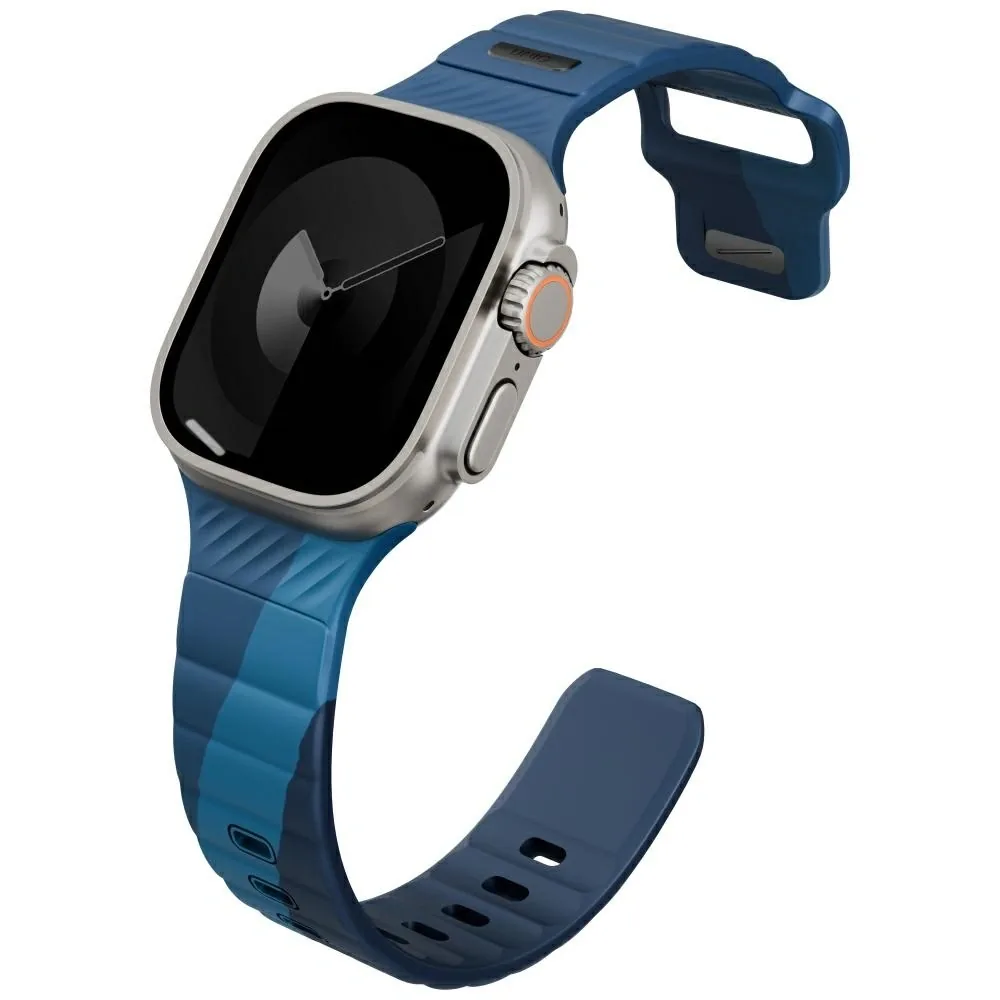 UNIQ Stride De Rubber Strap Apple Watch 6/7/8/9/10/SE/Ultra 1/2 44/45/46/49mm storm